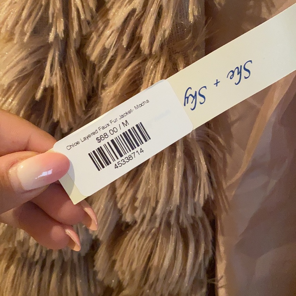 Tan jacket - Picture 2 of 4